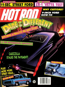 HOT ROD 1989 JULY - ZR-1, CadZZilla, CUSTOMS HISTORY